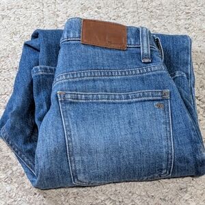 Madewell Wide Leg Crop Jeans